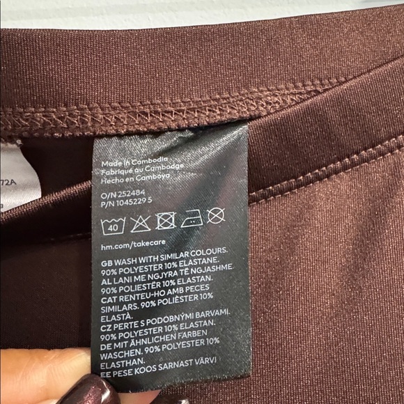 H&M Divided Brown Flare Pants Size Small - Picture 5 of 7